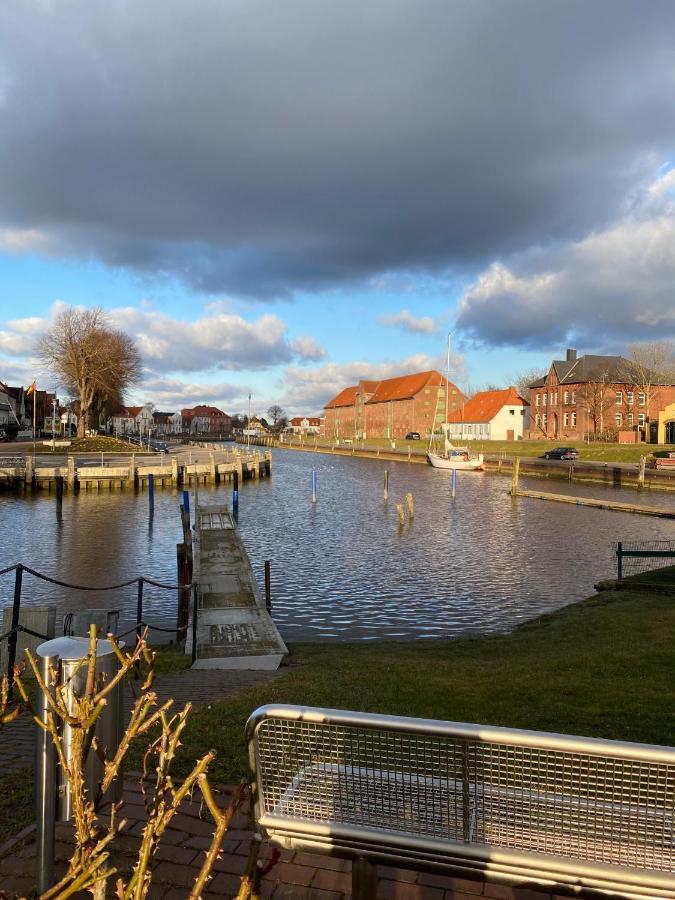 Gasthaus Hafenblick Tönning Buitenkant foto